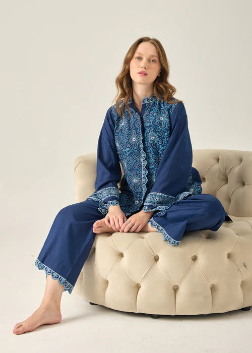 Civra – Embroidered 2Pc Co-ords Set - Kiara