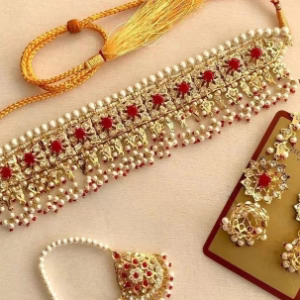 NECKLACE-0480 - Red ID KA77Z4