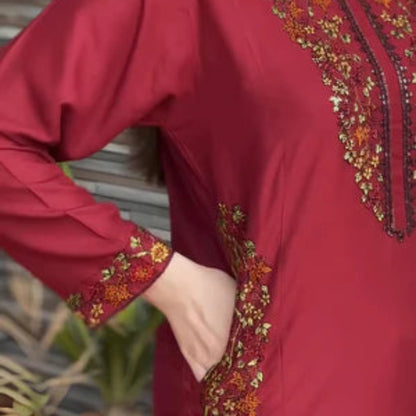 Maroon Sequence - Tawakal Closet  ID: HIJ1009