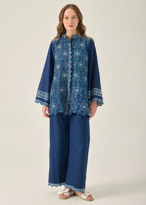 Civra – Embroidered 2Pc Co-ords Set - Kiara