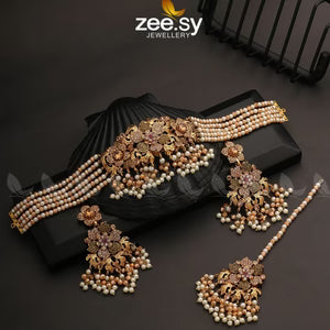 NECKLACE-0988 - Champagne ID KA77Z1